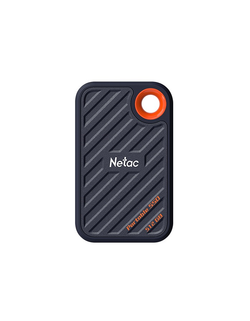 Ssd накопитель Netac ZX20 512GB USB 3.2 Gen 2 Type-C External SSD, R/W up to 2000MB/1800MB/s, with USB C to A cable and 20Gbps USB C to C cable 5Y wty