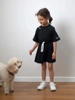 Платье в сад спортивное на завязках детское