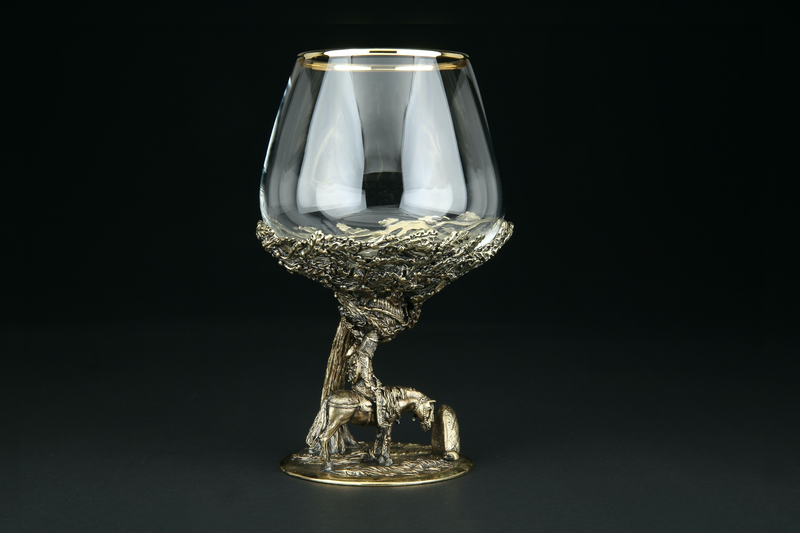 Бокал для коньяка "Витязь на распутье"