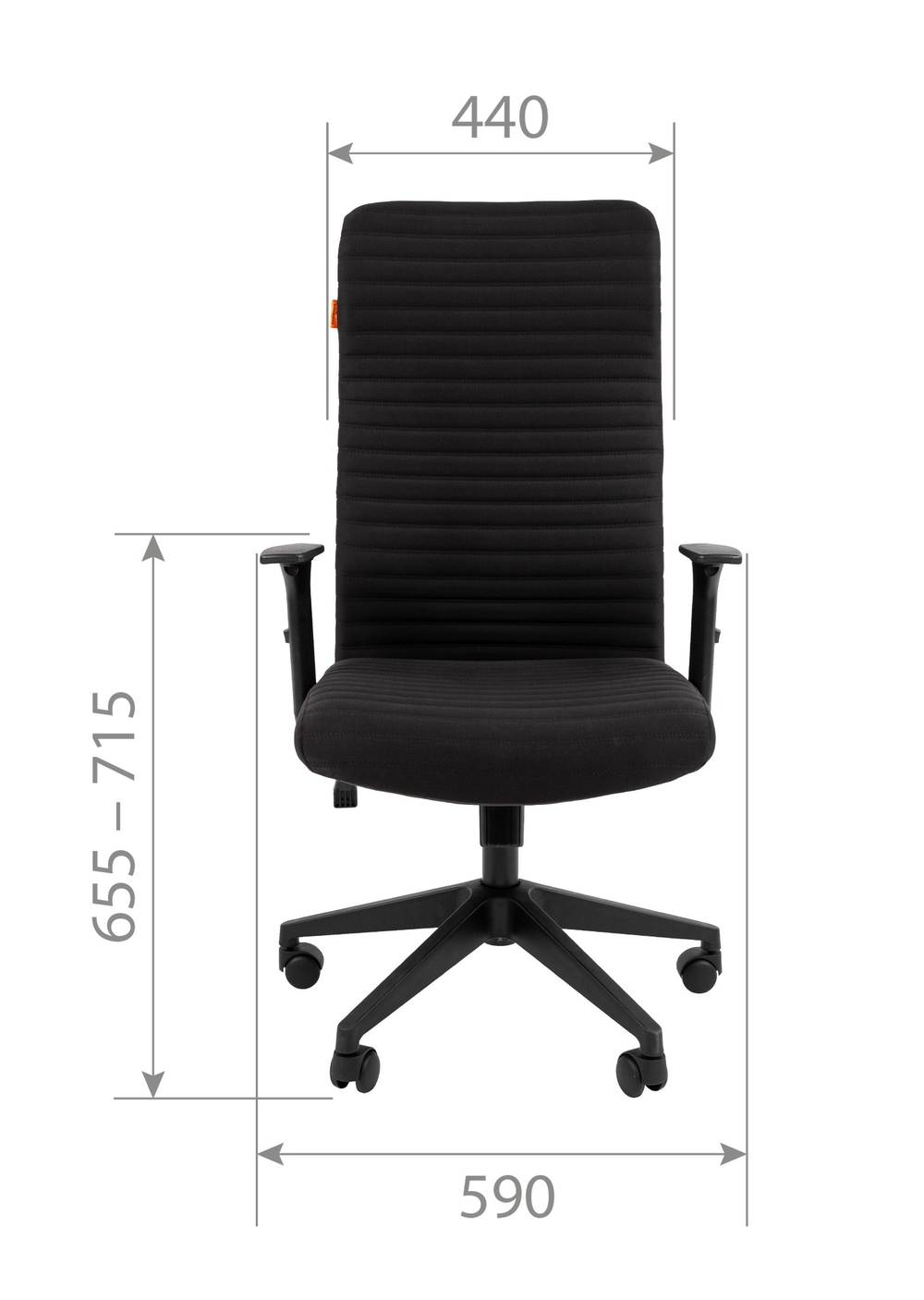 Офисное кресло CHAIRMAN 611, ткань