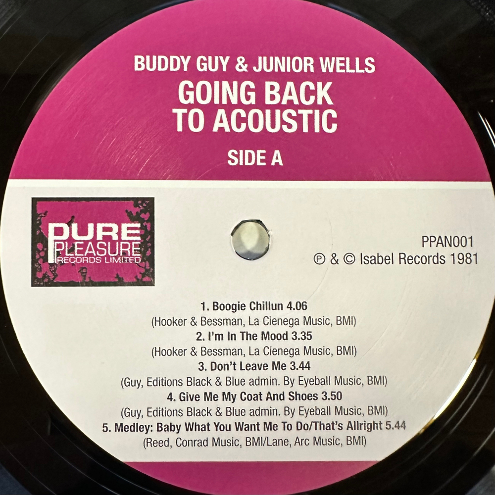 Buddy Guy & Junior Wells ‎– Going Back To Acoustic (Англия 2005г.)