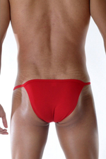 Красные мужские трусы-танга (Размер: S) (Цвет: красный)