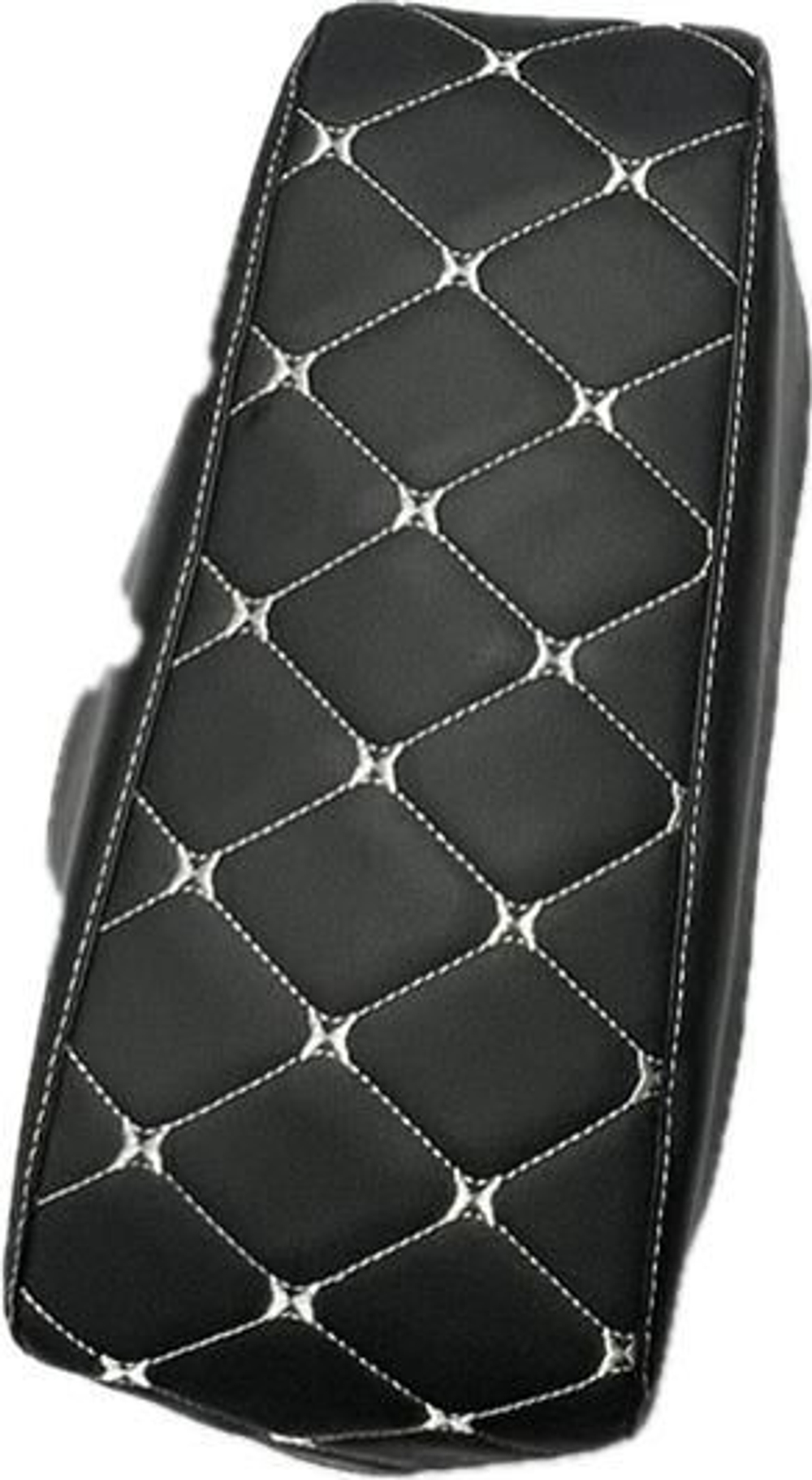 Чехол на штатный подлокотник Лада Веста (белая нить Бабочка)