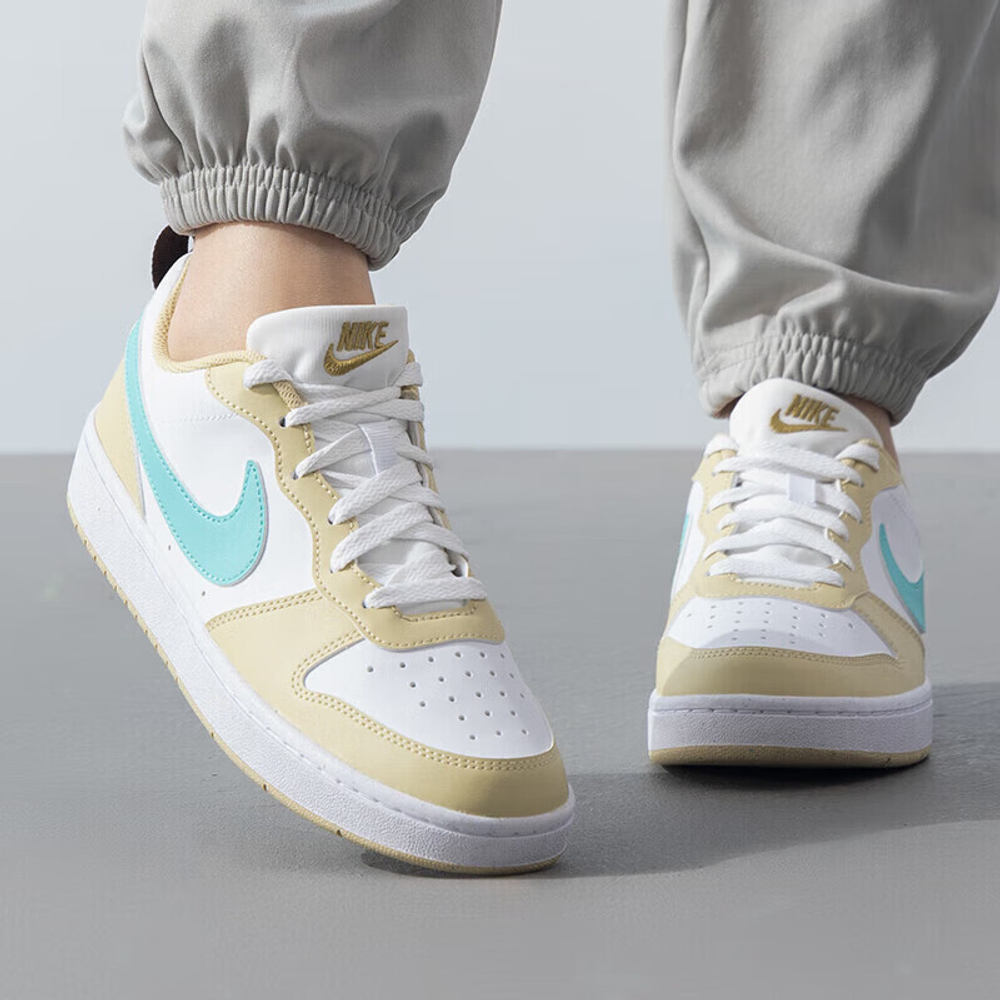Женские кроссовки Nike Court Borough Low Recraft 'White Gold Mint' HM3726-731