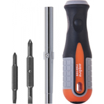 Отвертка OMBRA стержневая 6 в 1 ROUND GRIP 1/4", 5/16"DR