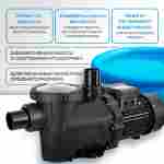 WL-KP456 - Насос для бассейна 0,5 HP / 0,35 кВт / 9,6 м³/ч / до 76 м³ / 1,5″