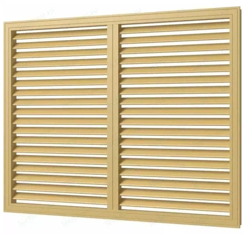 Решетка радиаторная вишня темная 0,6*0,9