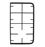 Чугунная решетка стола 6100.14.0.000 газовой плиты Gefest
