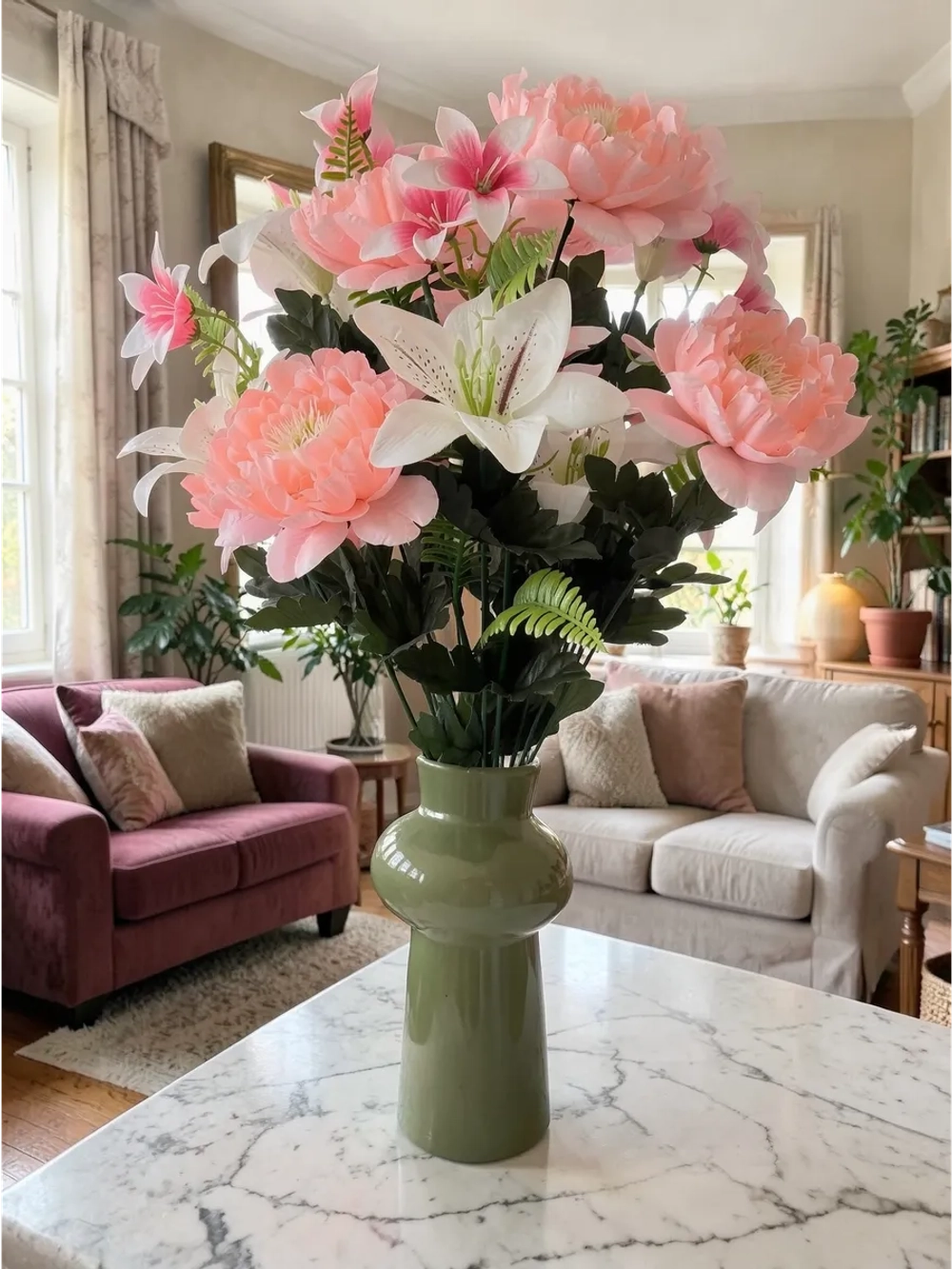 Премиальный букет искусственных цветов