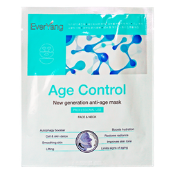 EverYang ОМОЛАЖИВАЮЩАЯ МАСКА-ЭКЗОПРОТЕКТОР ДЛЯ ЛИЦА И ШЕИ Age Control 1 шт