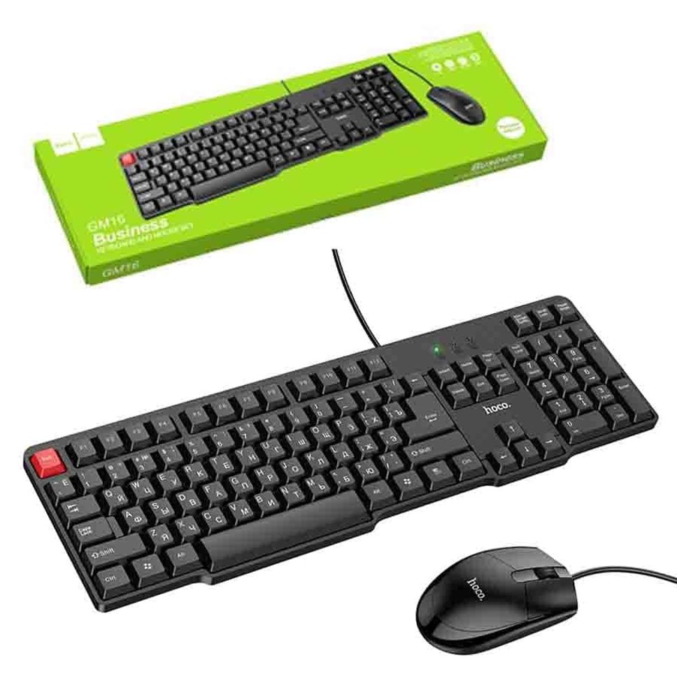 Игровой набор HOCO GM16 мышь + клавиатура