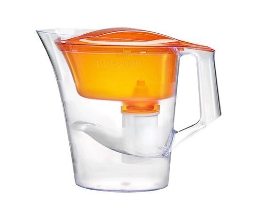 Фильтр-кувшин Барьер Твист 4 л, цвет оранжевый (В174Р00)