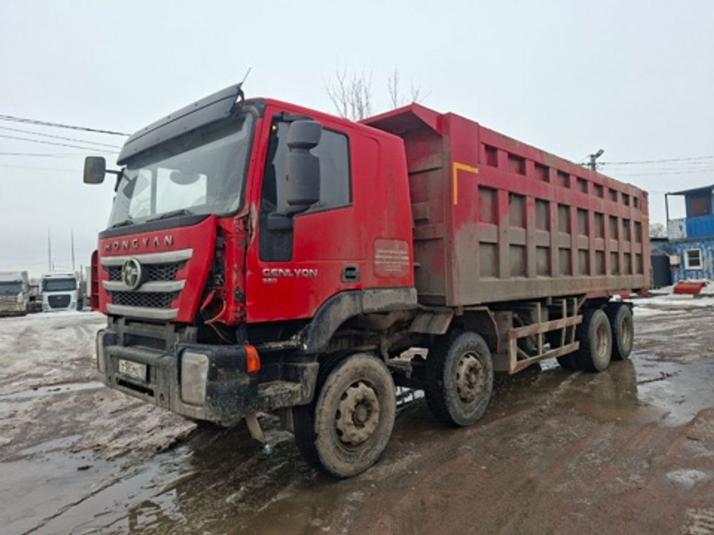 HONGYAN 908 8x4 Самосвал CQ3406HV39 (Дизельный, 8,7 л, 387 л.с., МТ)