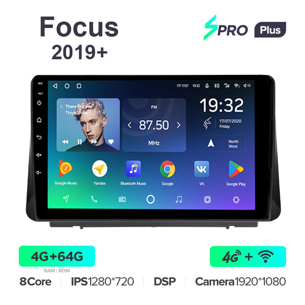 Teyes SPRO Plus 10,2"для Ford Focus 2019+