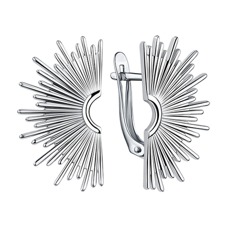 Серьги из серебра