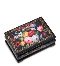 Народные промыслы ШК-11/10-H Шкатулка в технике декупаж (6х9х4)