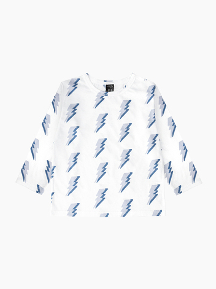 Лонгслив оверсайз Mjölk Молнии