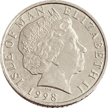 5 пенсов 1998 Остров Мэн