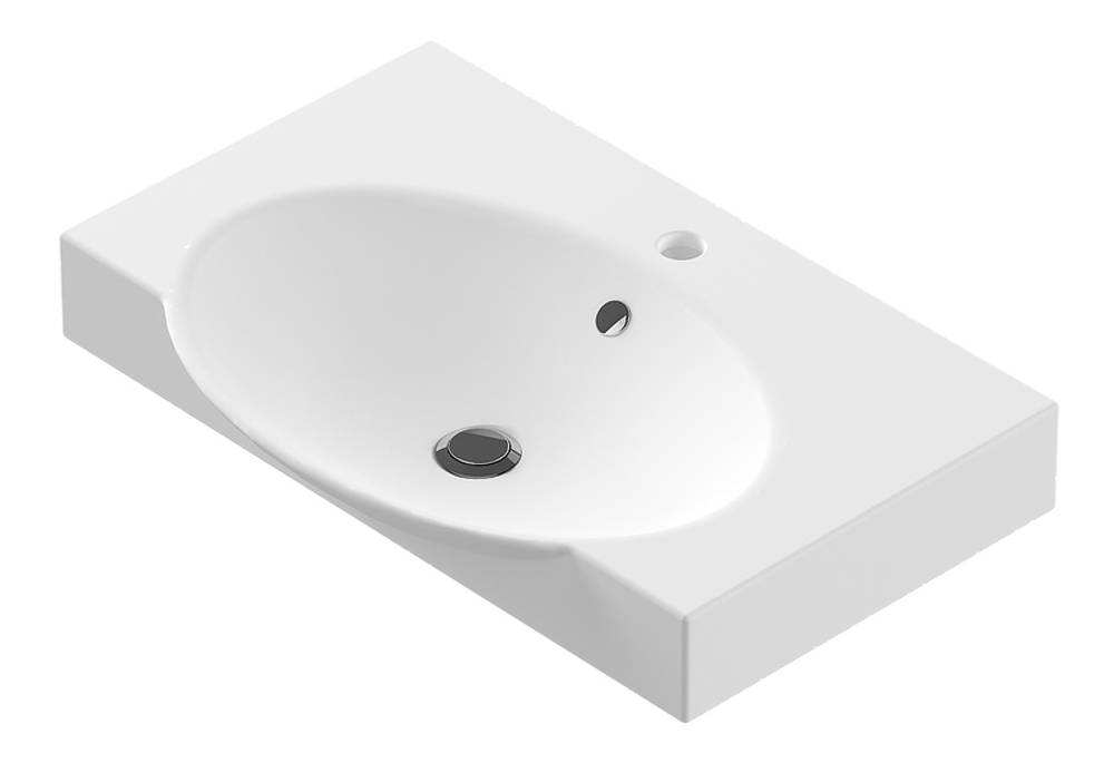 Раковина подвесная Sanita Luxe Infinity 65 см