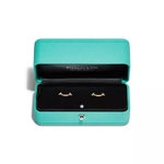 Серьги из жёлтого золота 18k с бриллиантами , Tiffany 💠T smile New