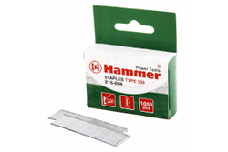 Гвозди для степлера Hammer 14мм, 1.2мм, T-образ (тип 300)