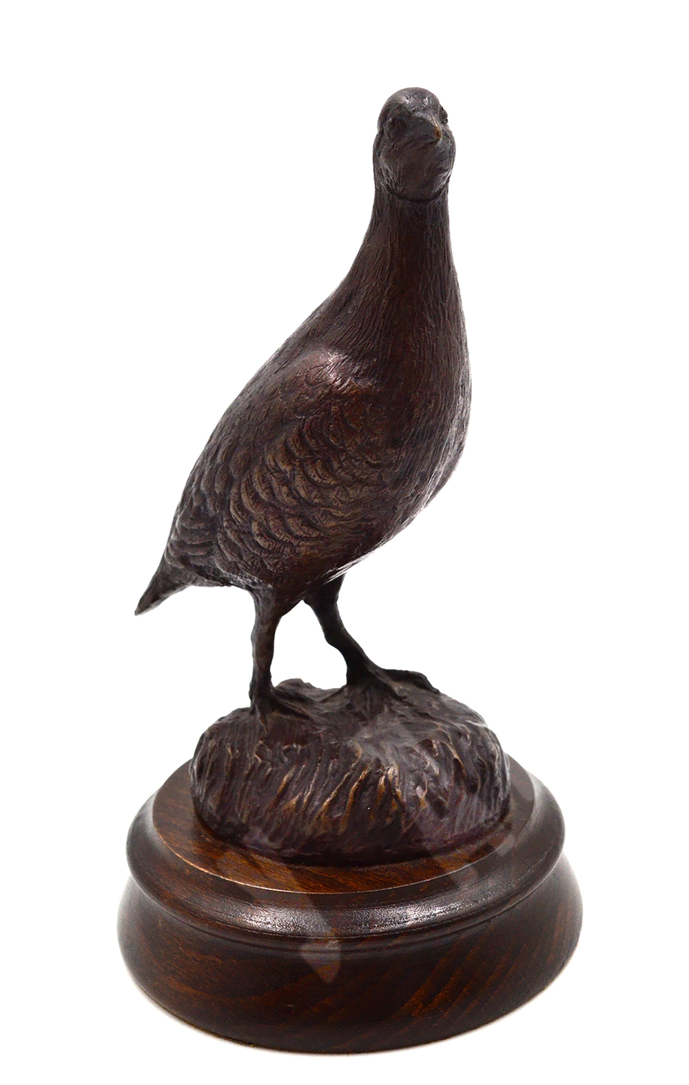 Бронзовая статуэтка «Куропатка». Авт. Лусио Реланьо / Lucio Relaňo. Бронза, литьё. Испания. №150/250