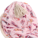 Комбинезон- Пача 300 гр. р.1 (74) принт перышки