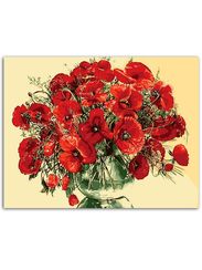 Картина по номерам "Маковый сюжет"