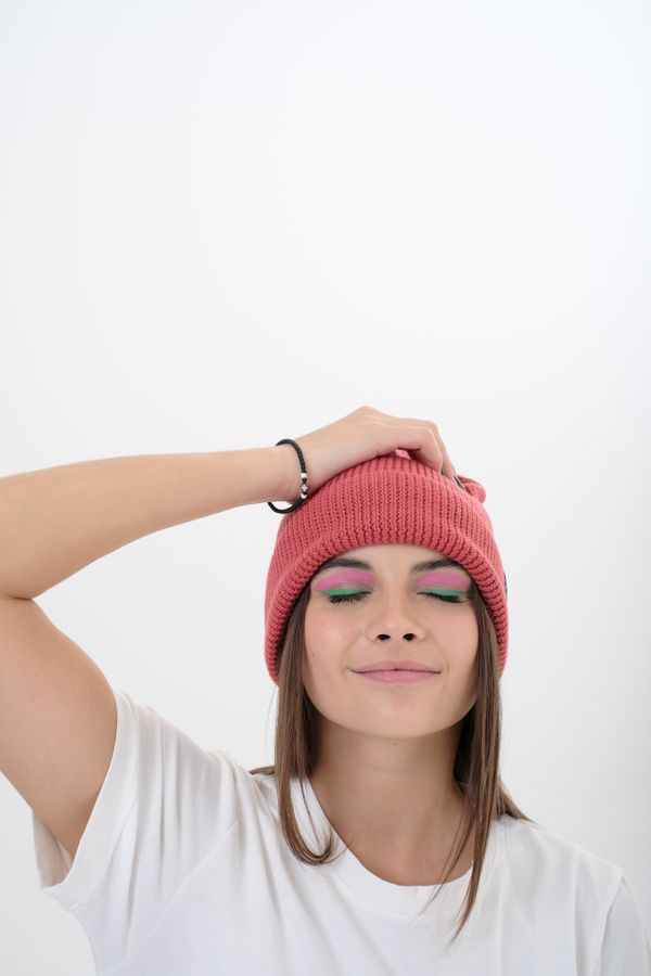 Шапка Modern Beanie Розовая - фото 8