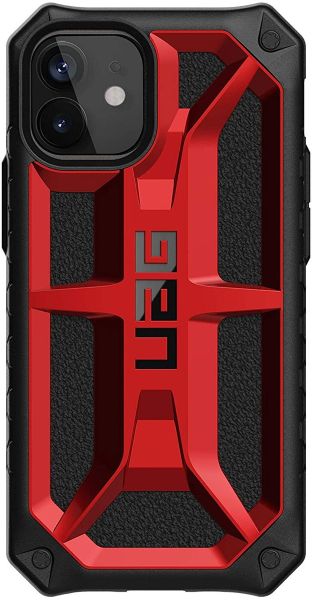 Чехол Uag Monarch для iPhone 12 mini 5.4" красный (Crimson) 112341119494