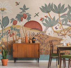 Пейзаж 2 Гранатовый оазис панно