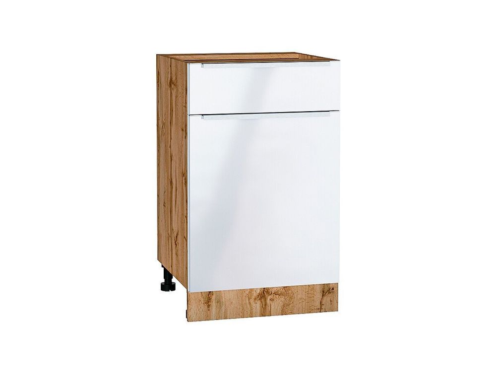 Шкаф нижний с 1-ой дверцей и ящиком Фьюжн