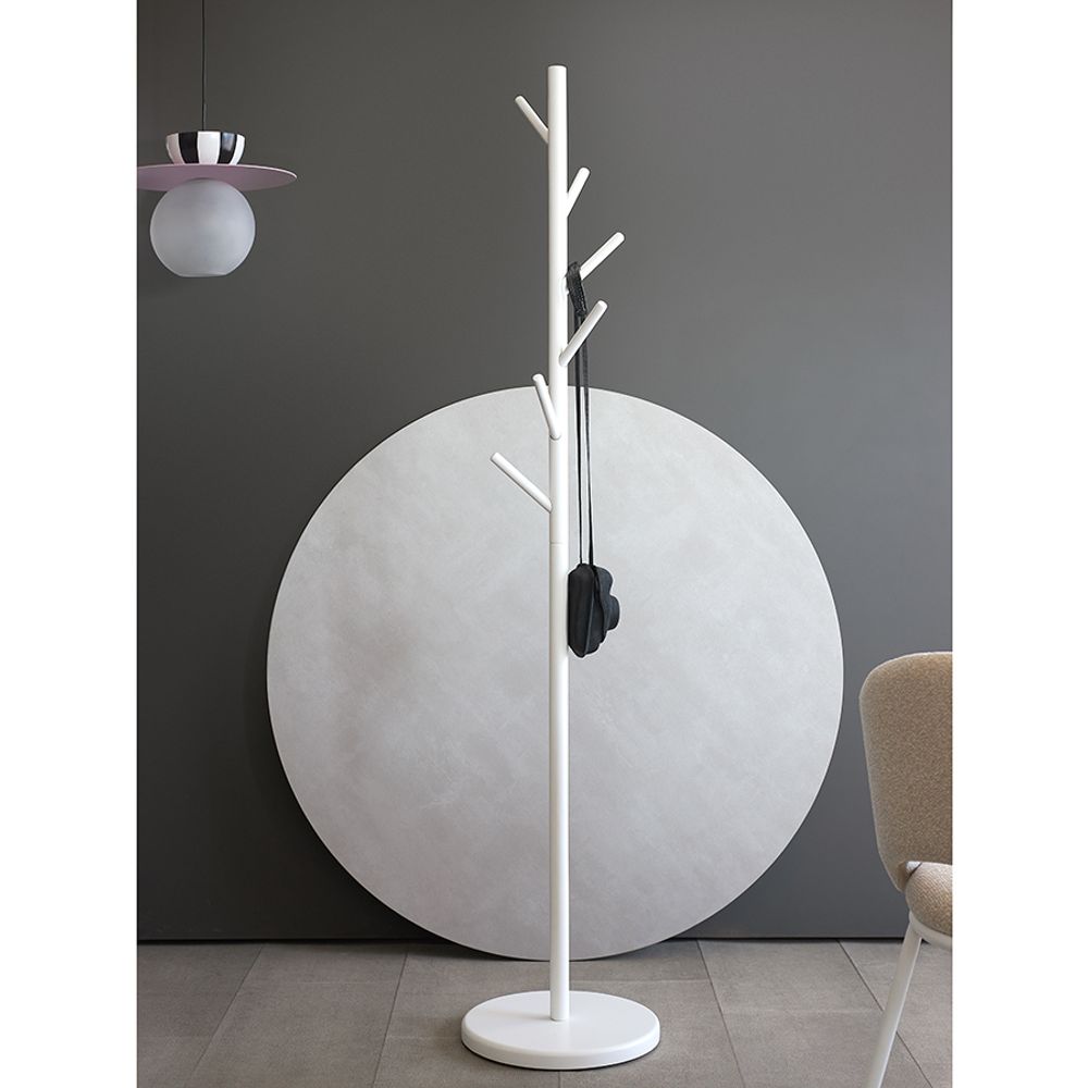 Вешалка напольная Forsty, 173 см, белая
