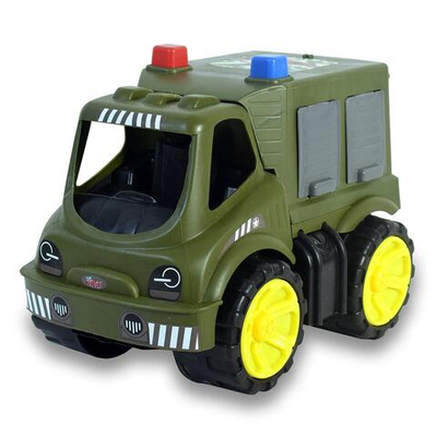 Пластмассовая игрушечная машина Toy Bibib "Военная" (29*19*23 см), сетка