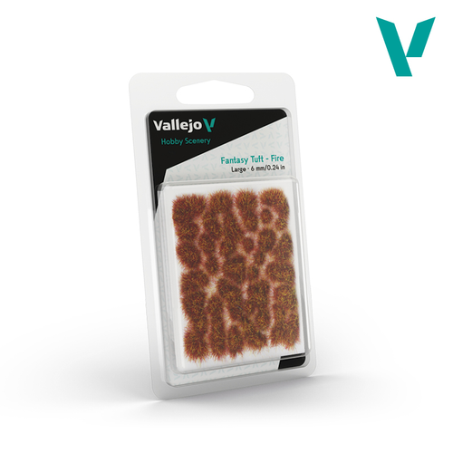 SCENERY: FANTASY TUFT - FIRE 6mm