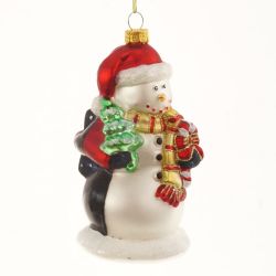 GAEM Украшение новогоднее "Снеговик-Пингвин", L7 W7 H14,5 см