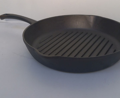 Сковорода-гриль BIOL чугунная 28см. с литой ручкой