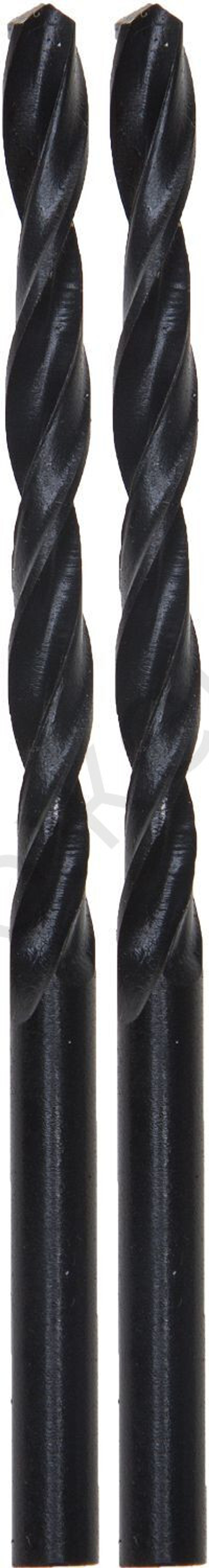 Сверло URAGAN ″BAGIRA″ по металлу, цилиндрический хвостовик, быстрорежущая сталь HSS, 1,8х46мм, 2шт