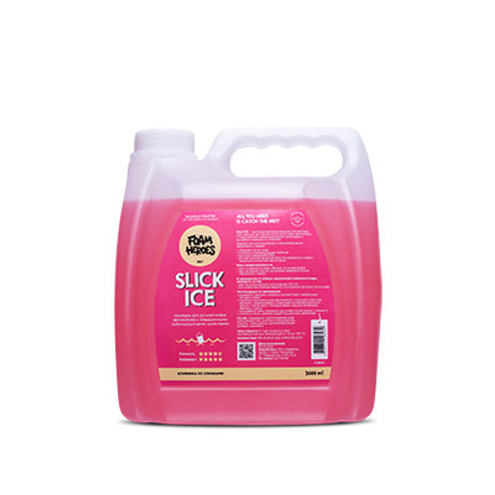 Foam Heroes Шампунь для ручной мойки авто Slick Ice Sweety, 3л.