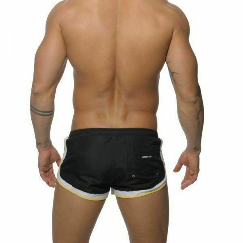 Шорты Addicted черные &quot;Short Three Tone Boxer&quot; Black