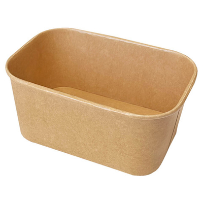 Контейнер бумажный Kraft Hot Soft 1000 мл 170х120х78 мм 1/300