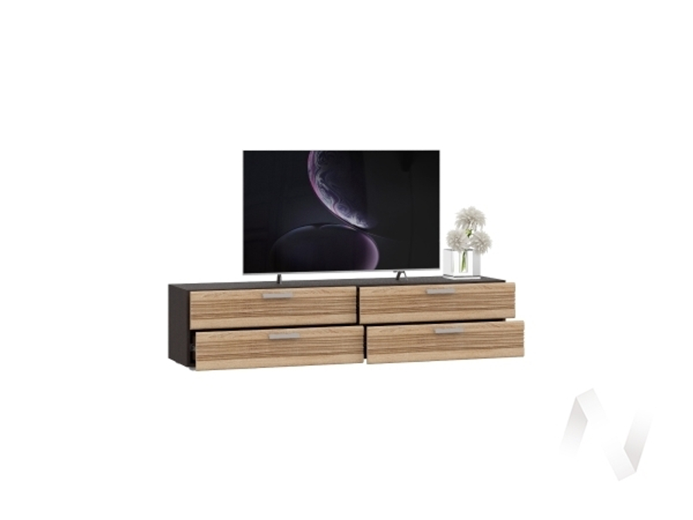 Тумба ТВ ТБ-002 Гостиная Асти (венге/дуб сонома)