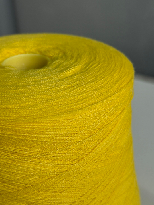 Пряжа Botto Giuzeppe slowool light 2/30 (100% мериносовая шерсть гребенная),  1500м/100гр, лимон