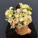 Коробка цветов "К светлому празднику" #61