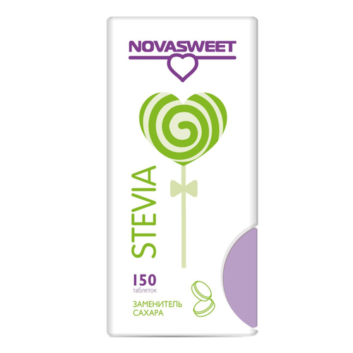 Столовый подсластитель НоваСвит Стевия табл.№150