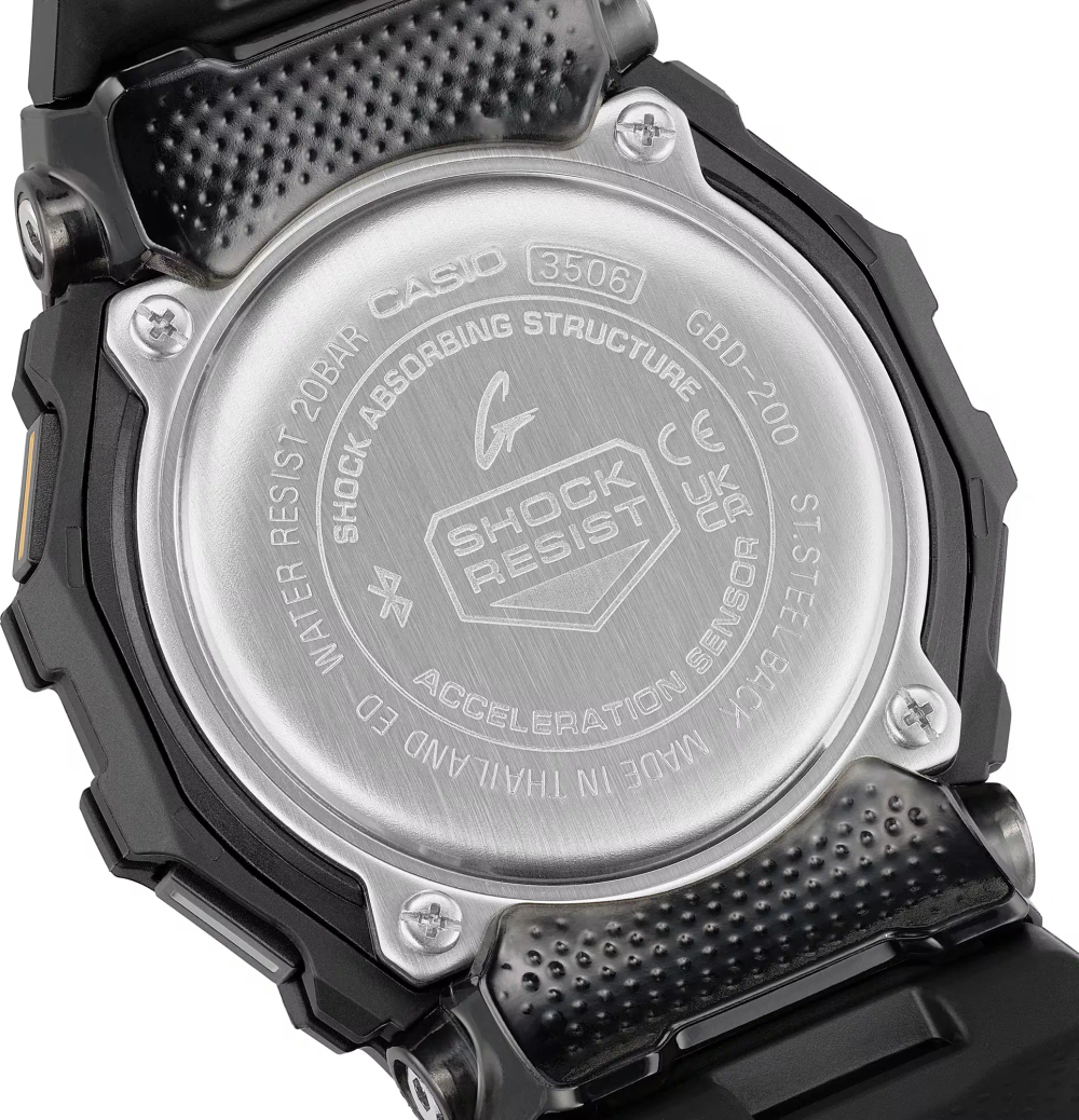 Мужские наручные часы Casio G-Shock GBD-200-1A1
