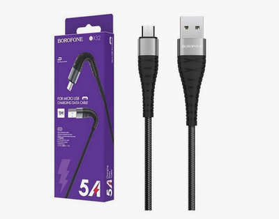 Кабель USB на Micro-USB Borofone BX32 (black)