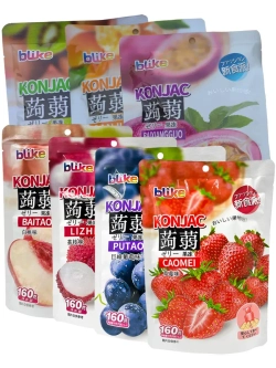 Желе мармеладное конняку с конжаком ассорти 160 г * 7 шт