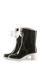 Сапоги BoomBoots  Black&White Short (с утеплителем)