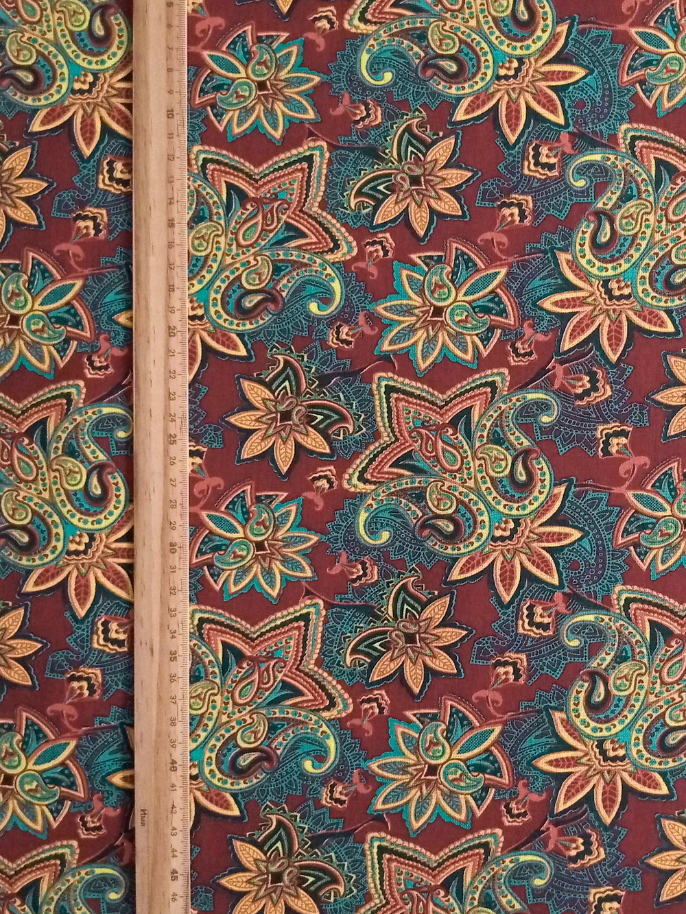 Ткань бязь плательная, рис. " Восточные мотивы", ширина 150 см, арт. 912